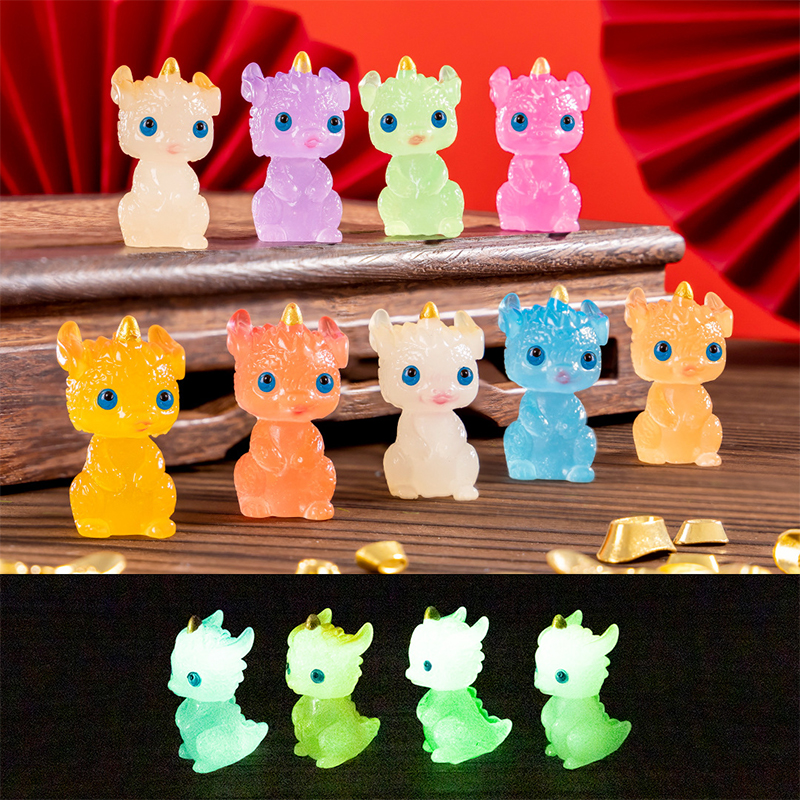 Mini Luminous Zodiac Dragon Fi - Car Accessories Oman avaliação e preço