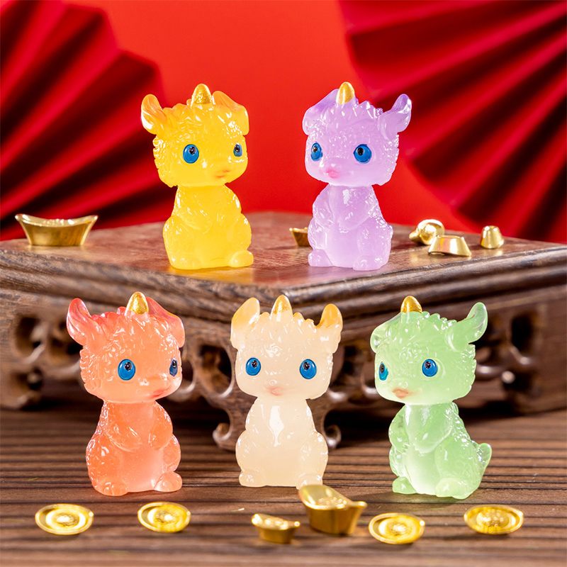 Mini Luminous Zodiac Dragon Fi - Car Accessories Oman avaliação e preço
