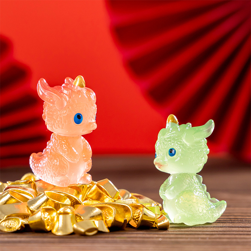 Mini Luminous Zodiac Dragon Fi - Car Accessories Oman avaliação e preço