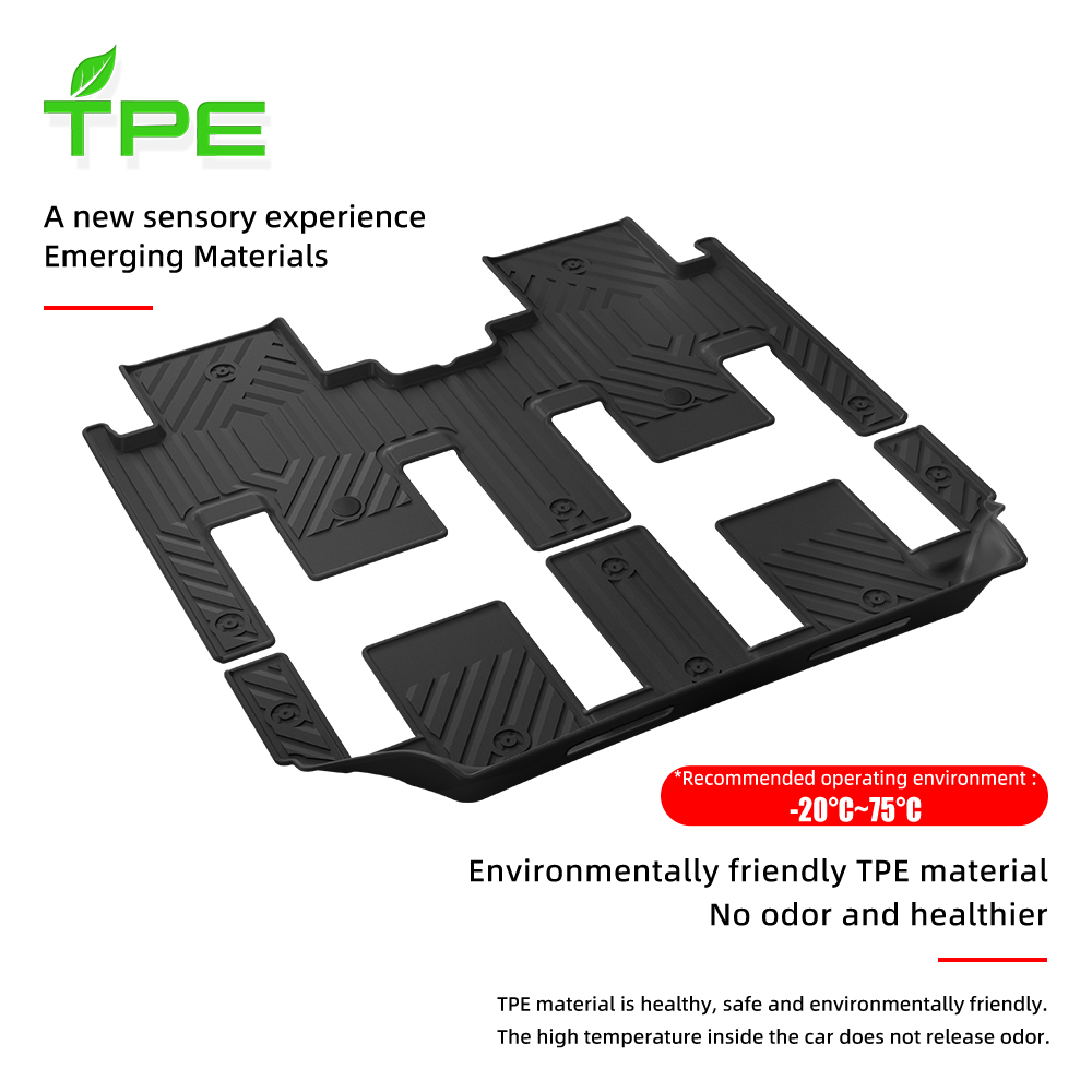 3D TPE Car Floor Mat for Nissa - Car Floor Mat Rubber avaliação e preço