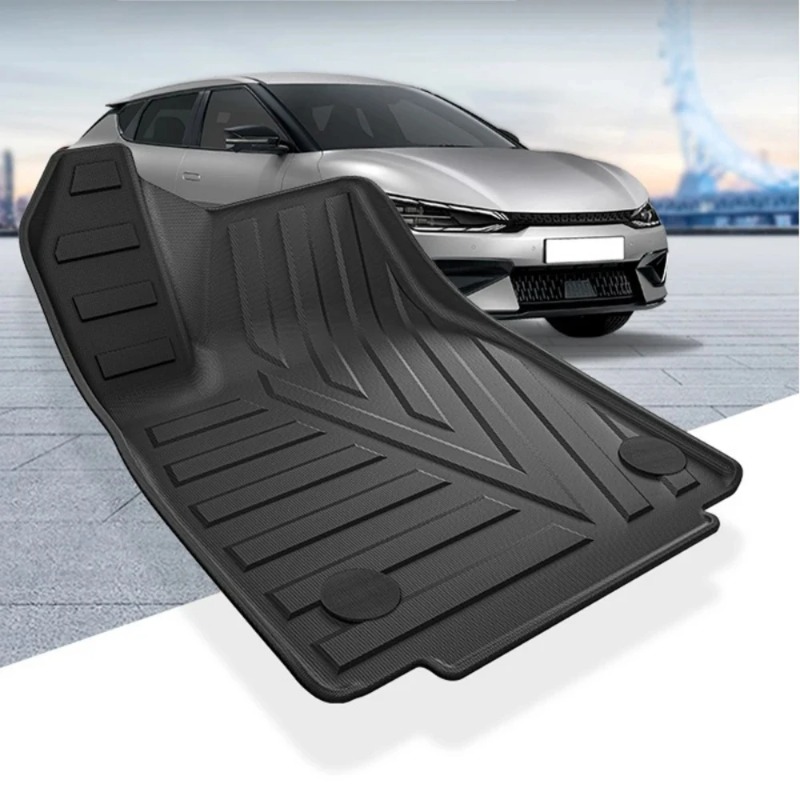 For Kia EV6 2022-2024 TPE Floo - Car Floor Mat Rubber avaliação e preço