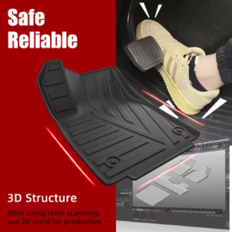 For Kia EV6 2022-2024 TPE Floo - Car Floor Mat Rubber avaliação e preço