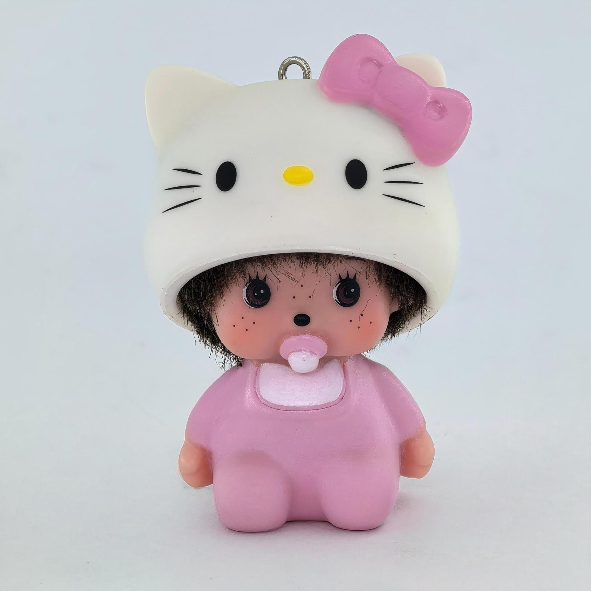 Hot Cute Hello Kitty Monchhich - Car Accessories Girly avaliação e preço