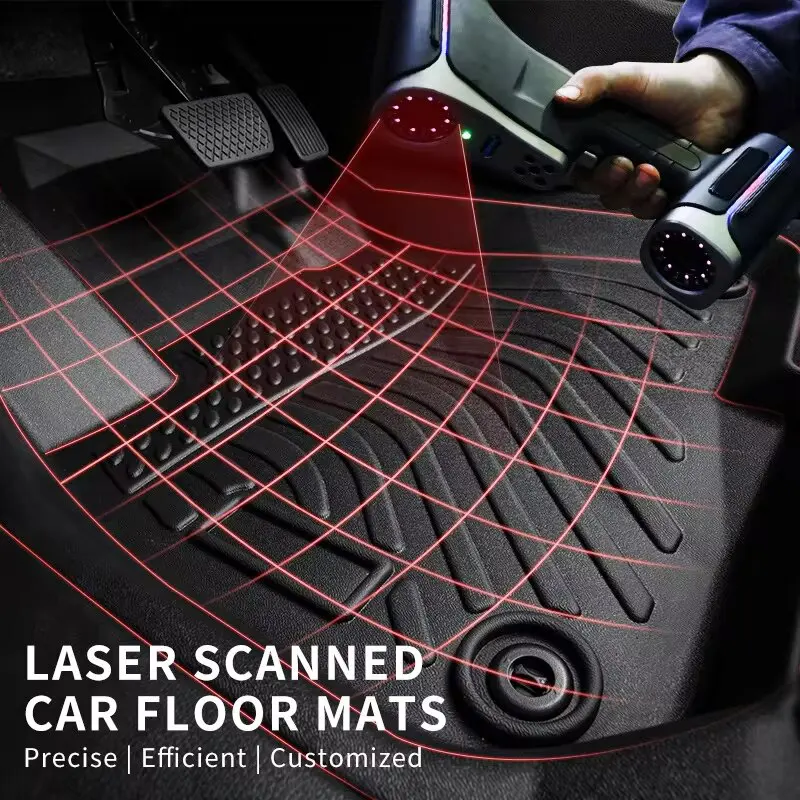 Custom TPE Car Floor Mats for  - Car Floor Mat Rubber avaliação e preço